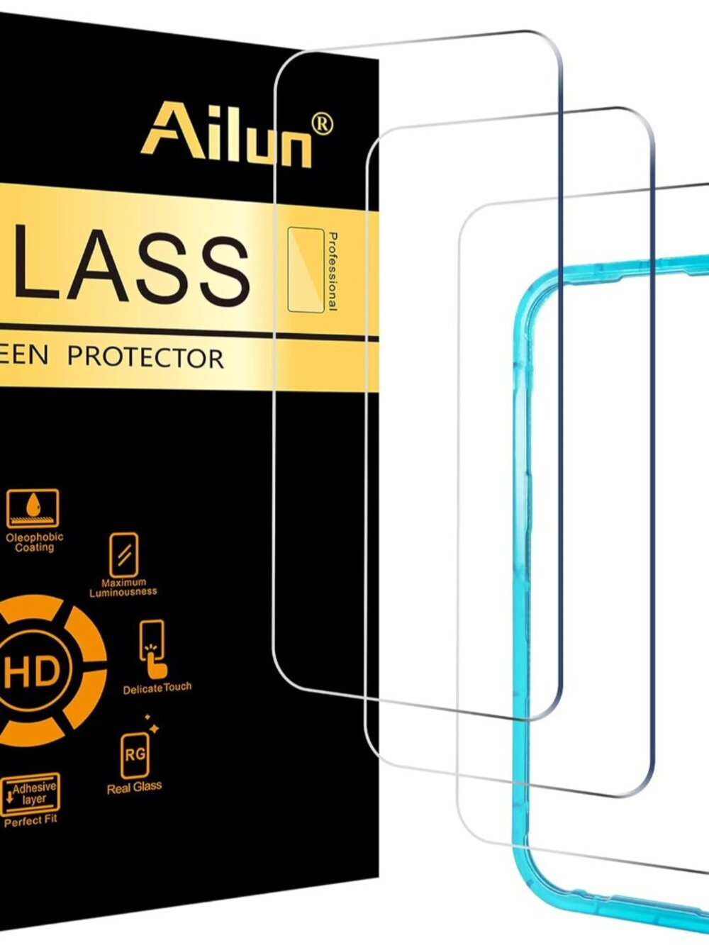 3 Pack Screen Protector for iPhone 18 Pro/iPhone 17 Pro